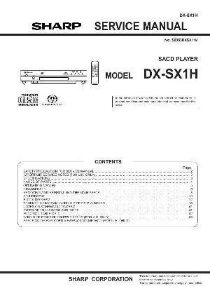 Service manual Sharp DX-SX1H ― Manual-Shop.ru