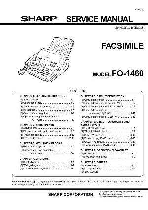 Service manual Sharp FO-1460 ― Manual-Shop.ru