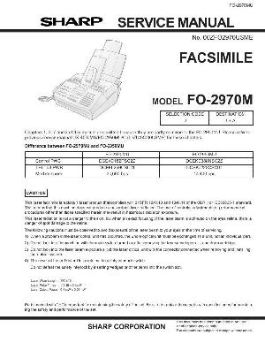 Service manual Sharp FO-2970M ― Manual-Shop.ru