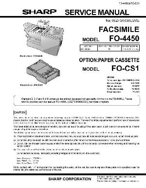 Service manual Sharp FO-4450 ― Manual-Shop.ru