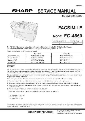 Service manual Sharp FO-4650 ― Manual-Shop.ru