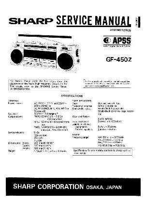 Сервисная инструкция SHARP GF-450 ― Manual-Shop.ru