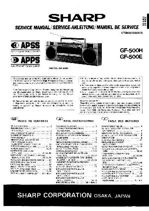 Service manual Sharp GF-500H, GF-500E ― Manual-Shop.ru