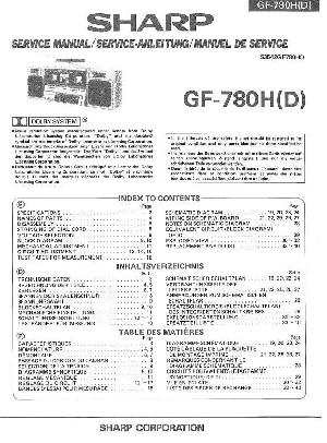 Service manual Sharp GF-780H, D ― Manual-Shop.ru