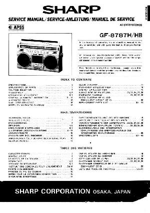 Service manual Sharp GF-8787H ― Manual-Shop.ru