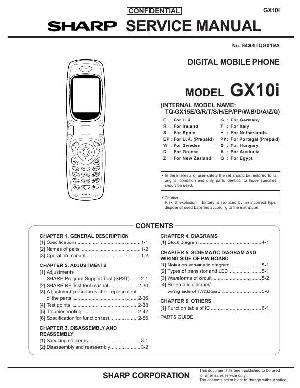 Сервисная инструкция Sharp GX10I ― Manual-Shop.ru