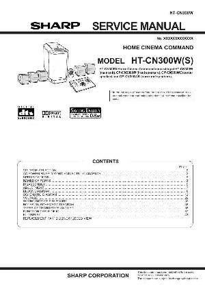 Сервисная инструкция Sharp HT-CN300W ― Manual-Shop.ru