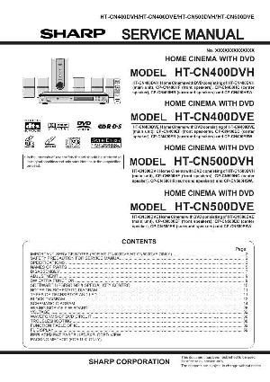 Service manual Sharp HT-CN400, HT-CN500 ― Manual-Shop.ru