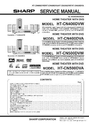 Сервисная инструкция Sharp HT-CN400DVA, HT-CN500DVW ― Manual-Shop.ru