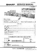 Service manual Sharp HT-DP2500W
