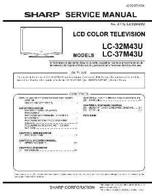 Service manual Sharp LC-32M43U, LC-37M43U ― Manual-Shop.ru