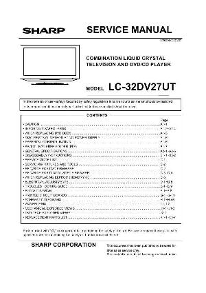 Service manual Sharp LC-32DV27UT ― Manual-Shop.ru