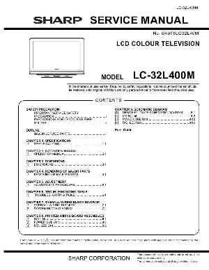 Сервисная инструкция Sharp LC-32L400M ― Manual-Shop.ru