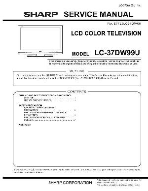 Service manual Sharp LC-37DW99U ― Manual-Shop.ru