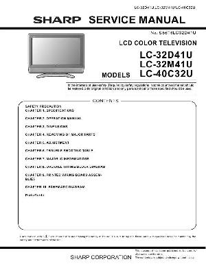 Service manual Sharp LC-40C32U ― Manual-Shop.ru