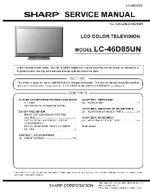 Service manual Sharp LC-46D85UN ― Manual-Shop.ru