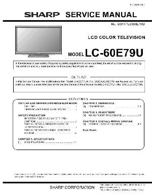 Service manual Sharp LC-60E79U ― Manual-Shop.ru