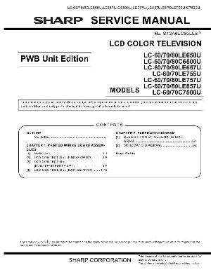 Сервисная инструкция Sharp LC-60LE657U ― Manual-Shop.ru