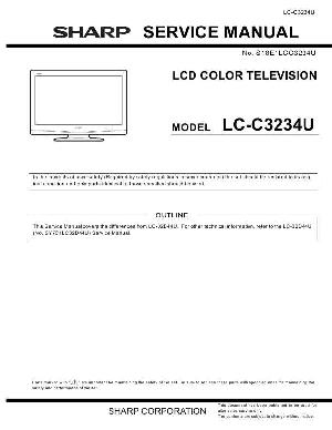 Сервисная инструкция Sharp LC-C3234U ― Manual-Shop.ru