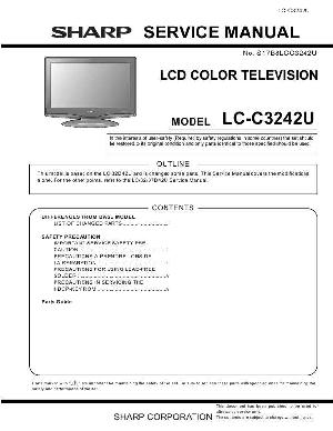 Сервисная инструкция Sharp LC-C3242U ― Manual-Shop.ru