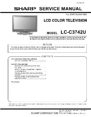 Сервисная инструкция Sharp LC-C3742U ― Manual-Shop.ru