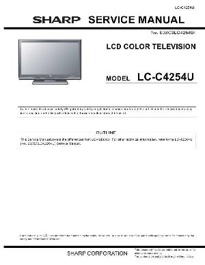 Сервисная инструкция Sharp LC-C4254U ― Manual-Shop.ru