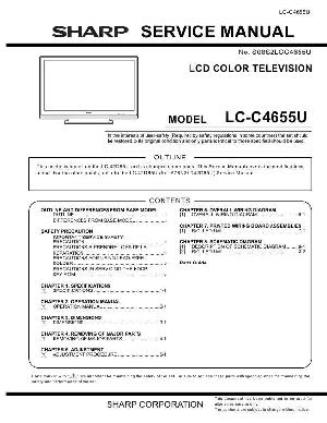 Сервисная инструкция Sharp LC-C4655U ― Manual-Shop.ru