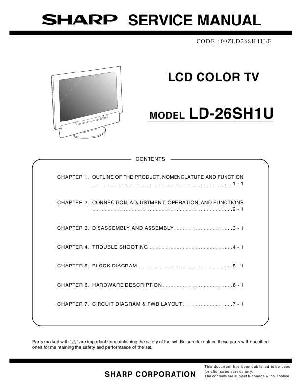 Сервисная инструкция Sharp LD-26SH1U ― Manual-Shop.ru