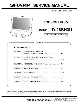 Сервисная инструкция Sharp LD-26SH3U ― Manual-Shop.ru