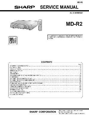 Сервисная инструкция Sharp MD-R2 ― Manual-Shop.ru