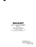 Сервисная инструкция Sharp PC-A810