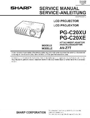 Сервисная инструкция Sharp PG-C20XU ― Manual-Shop.ru