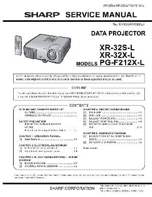 Сервисная инструкция Sharp PG-F212X-L ― Manual-Shop.ru