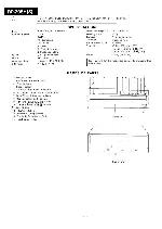 Service manual Sharp RP-205H E