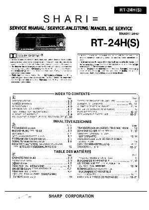 Service manual Sharp RT-24 ― Manual-Shop.ru