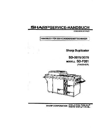 Сервисная инструкция Sharp SD-3075, SD-3076 ― Manual-Shop.ru