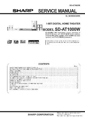 Service manual Sharp SD-AT1000W ― Manual-Shop.ru