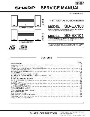 Service manual Sharp SD-EX100, SD-EX101 ― Manual-Shop.ru
