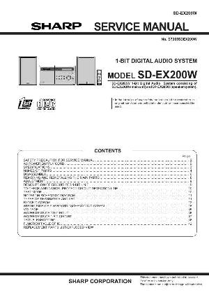 Service manual Sharp SD-EX200W ― Manual-Shop.ru