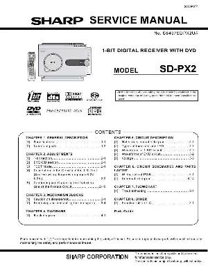 Service manual Sharp SD-PX2 ― Manual-Shop.ru