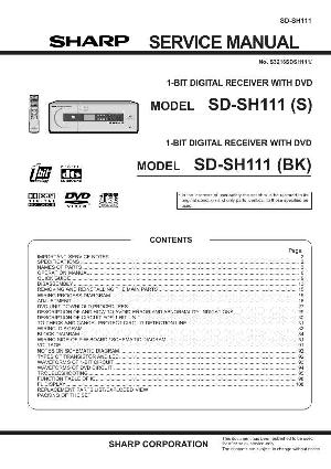 Сервисная инструкция Sharp SD-SH111 ― Manual-Shop.ru