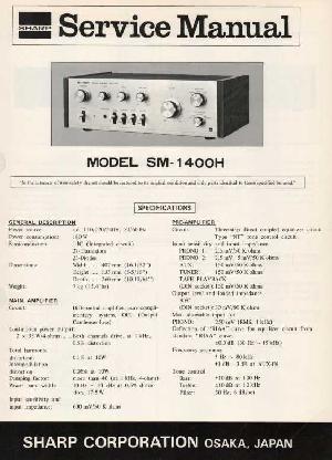 Service manual Sharp SM-1400H ― Manual-Shop.ru