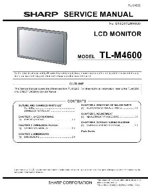 Service manual Sharp TL-M4600 ― Manual-Shop.ru