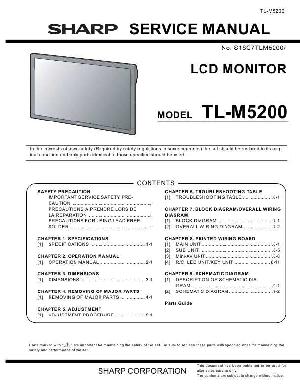 Сервисная инструкция SHARP TL-M5200 ― Manual-Shop.ru
