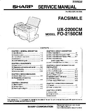 Service manual Sharp UX-2200 ― Manual-Shop.ru