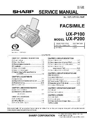 Service manual Sharp UX-P100 ― Manual-Shop.ru