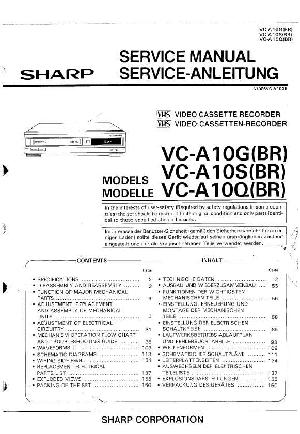 Сервисная инструкция Sharp VC-A10G S Q ― Manual-Shop.ru