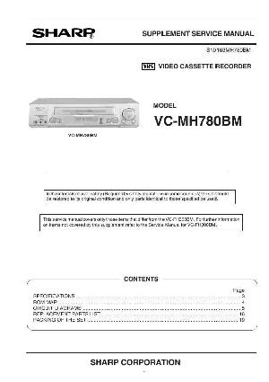 Сервисная инструкция Sharp VC-MH780BM ― Manual-Shop.ru