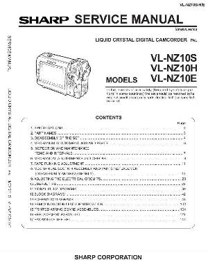 Service manual Sharp VL-NZ10E ― Manual-Shop.ru