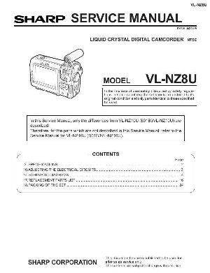 Сервисная инструкция Sharp VL-NZ8U ― Manual-Shop.ru